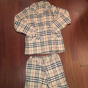 burberry pj set